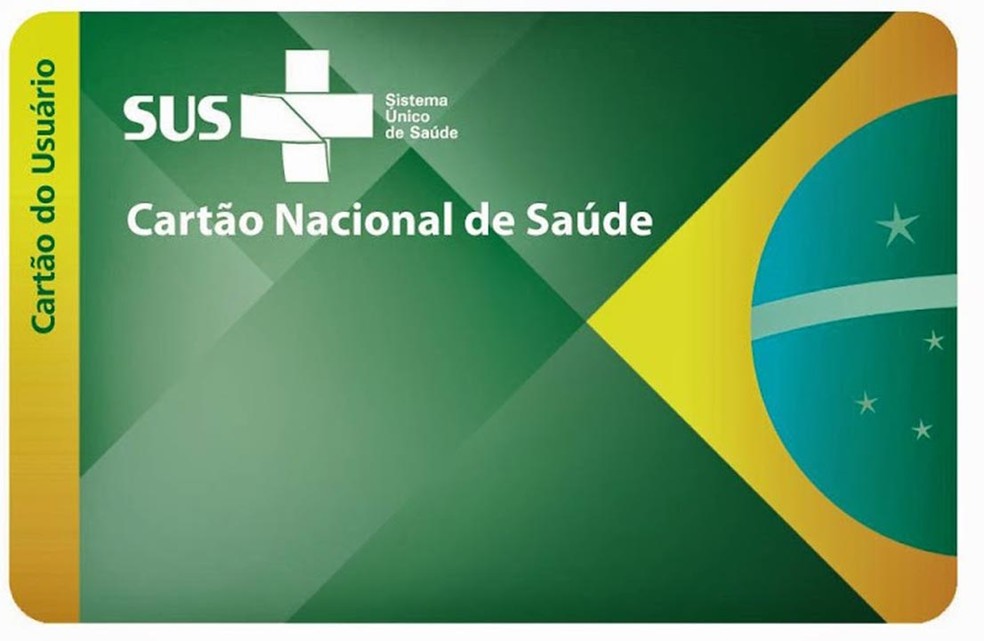 Cartão do SUS  — Foto: Prefeitura de Muriaé/Divulgação