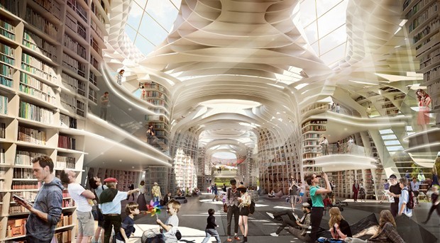 GAD-Arquitetura-biblioteca-Istambul (Foto: Reprodução)