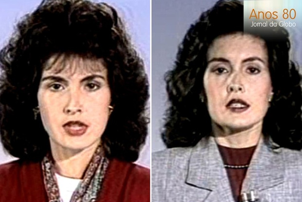 Fátima Bernardes relembra fase de repórter com cabelo ...