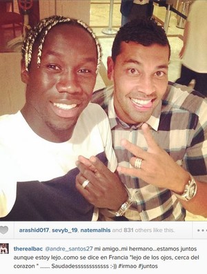 Ex-colegas de Arsenal, Sagna manda mensagem a André Santos: Irmão