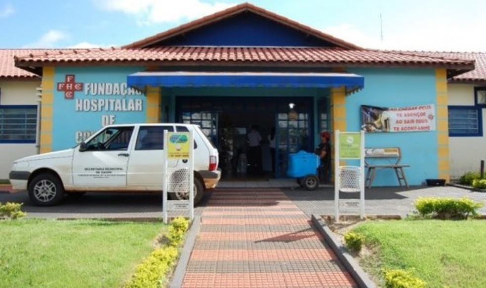 Fundação Hospitalar de Costa Rica, onde falso médico exercia ilegalmente a profissão. — Foto: Câmara Municipal de Costa Rica