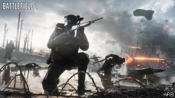 Armas conhecidas dos antigos jogos também sofreram mudanças em Battlefield 1 (Foto: Divulgação/Electronic Arts)