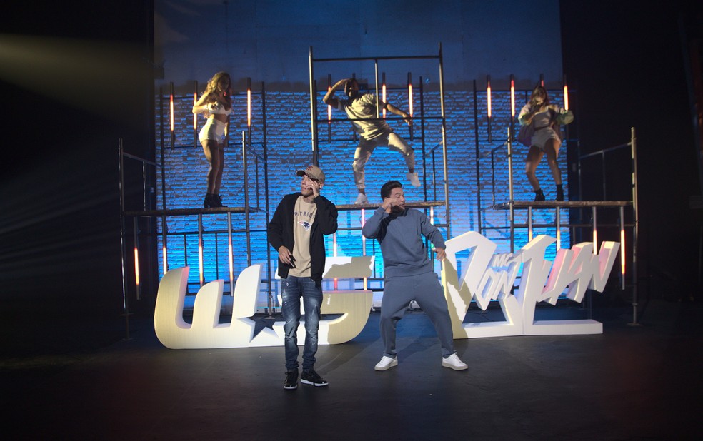 Don Juan e Wesley Safadão no clipe de 'Tu vai rodar' — Foto: Divulgação