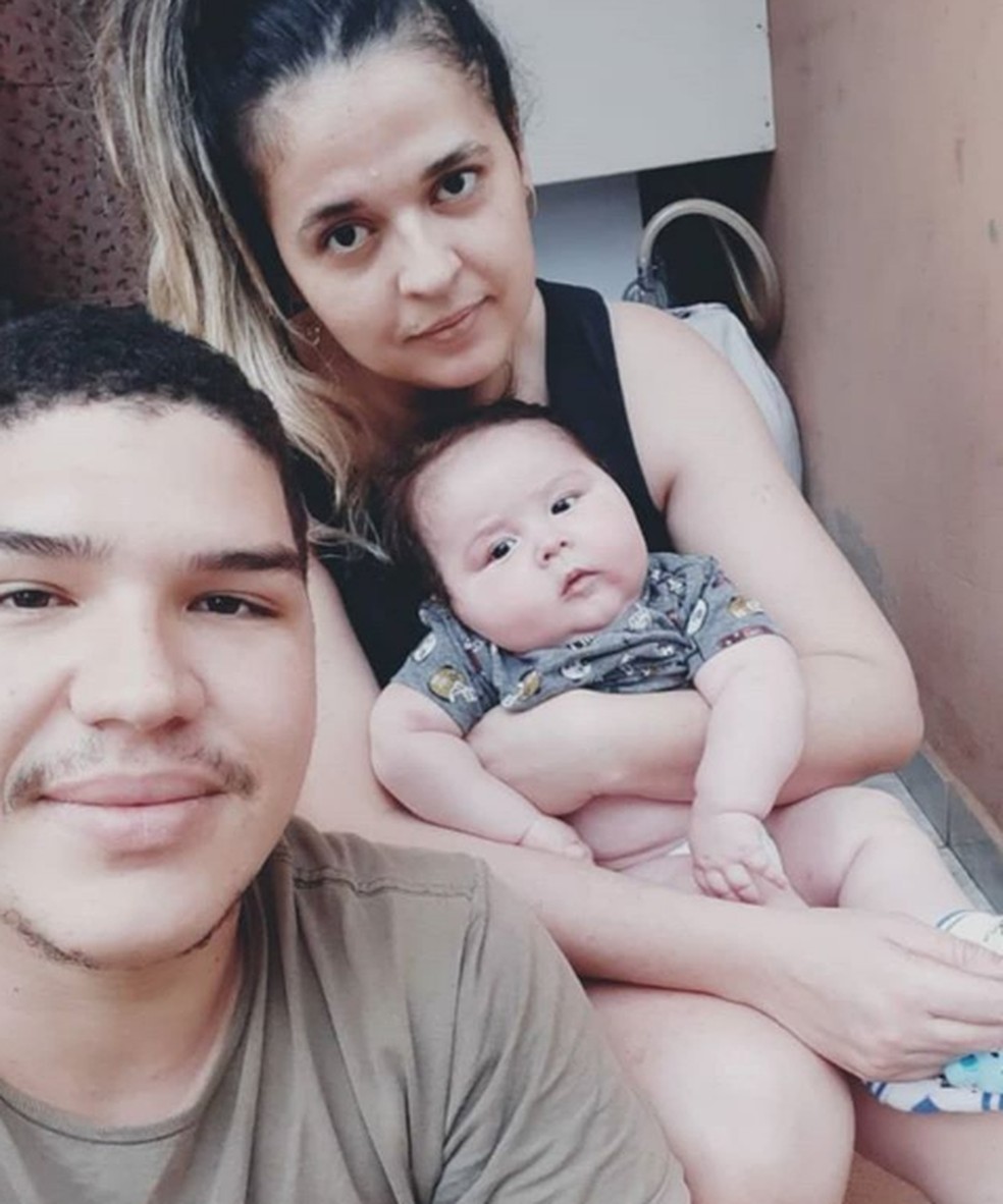  José Antônio é o primeiro filho da Fernanda e do Maycon — Foto: Instagram/Reprodução