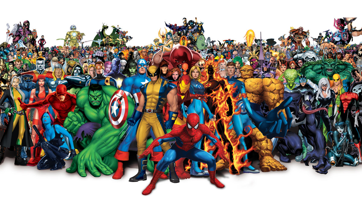 Personagens do Universo Marvel (Foto: Divulgação)
