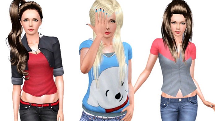 Há uma variedade imensa de roupas para The Sims 3 (Foto: Reprodução/The Sims Resources)