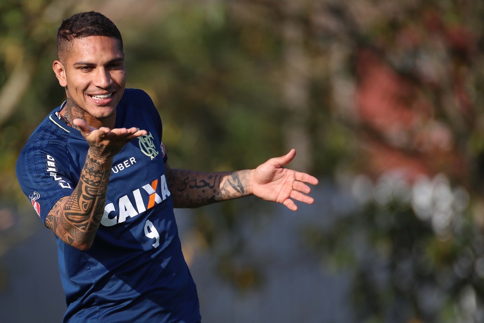 Guerrero é o jogador mais escalado da história do Cartola em uma rodada (Foto: Gilvan de Souza/Flamengo)