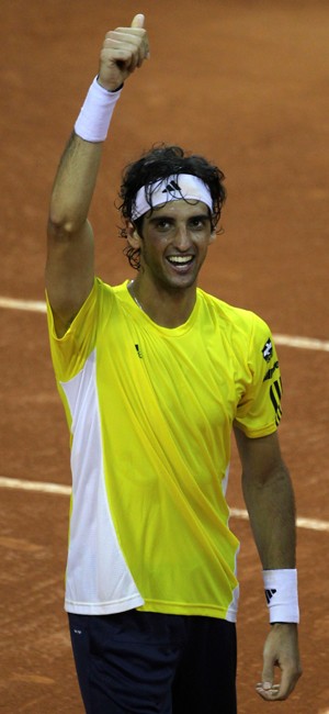 Thomaz Bellucci tênis Rio Preto Copa Davis (Foto: Reuters)