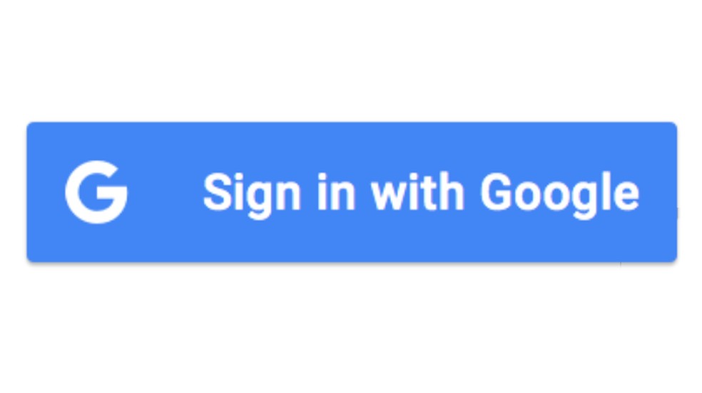 Login social com Google, Facebook e outras redes são exemplo de Single Sign On — Foto: Divulgação/Google