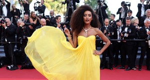 Taís Araujo elege longo Alexander McQueen para o Festival de Cannes
