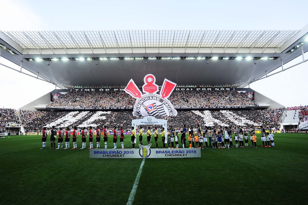 Lista Ge Relembre Em Fotos 10 Incriveis Mosaicos Formados Na Arena Corinthians Corinthians Ge