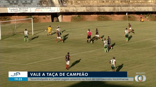 Tocantinpolis e Capital disputam a final do campeonato tocantinense
