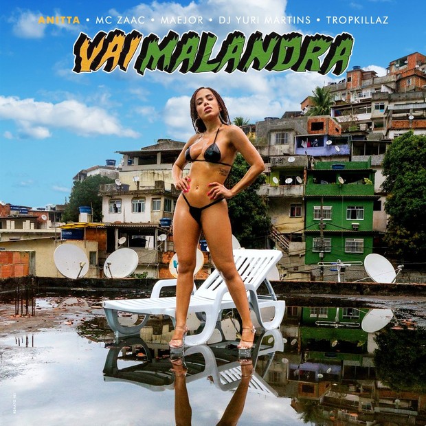 Capa do single 'Vai Malandra' (Foto: divulgação)