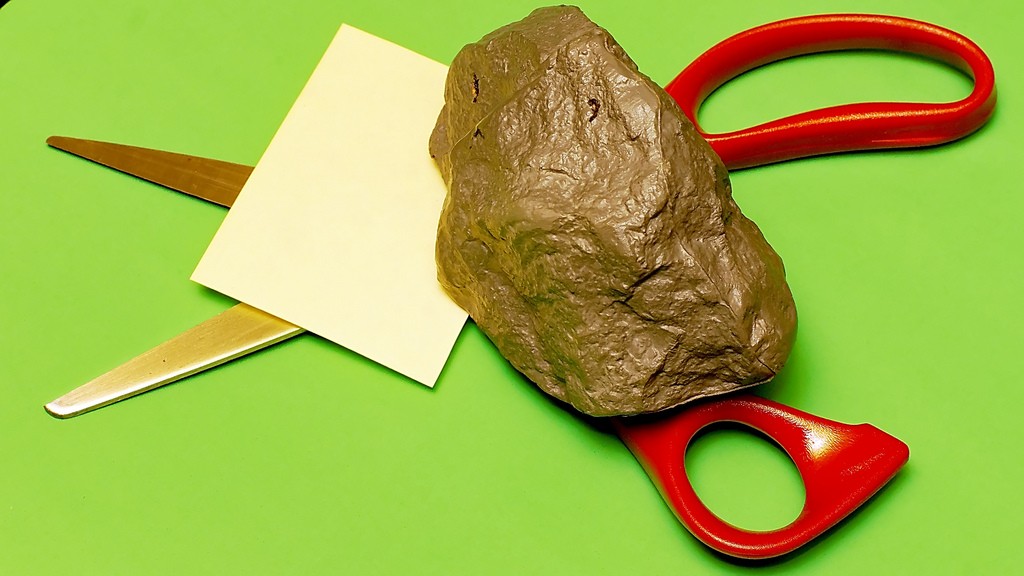 papel pedra tesoura (Foto: Flickr/Mark Turnauckas)
