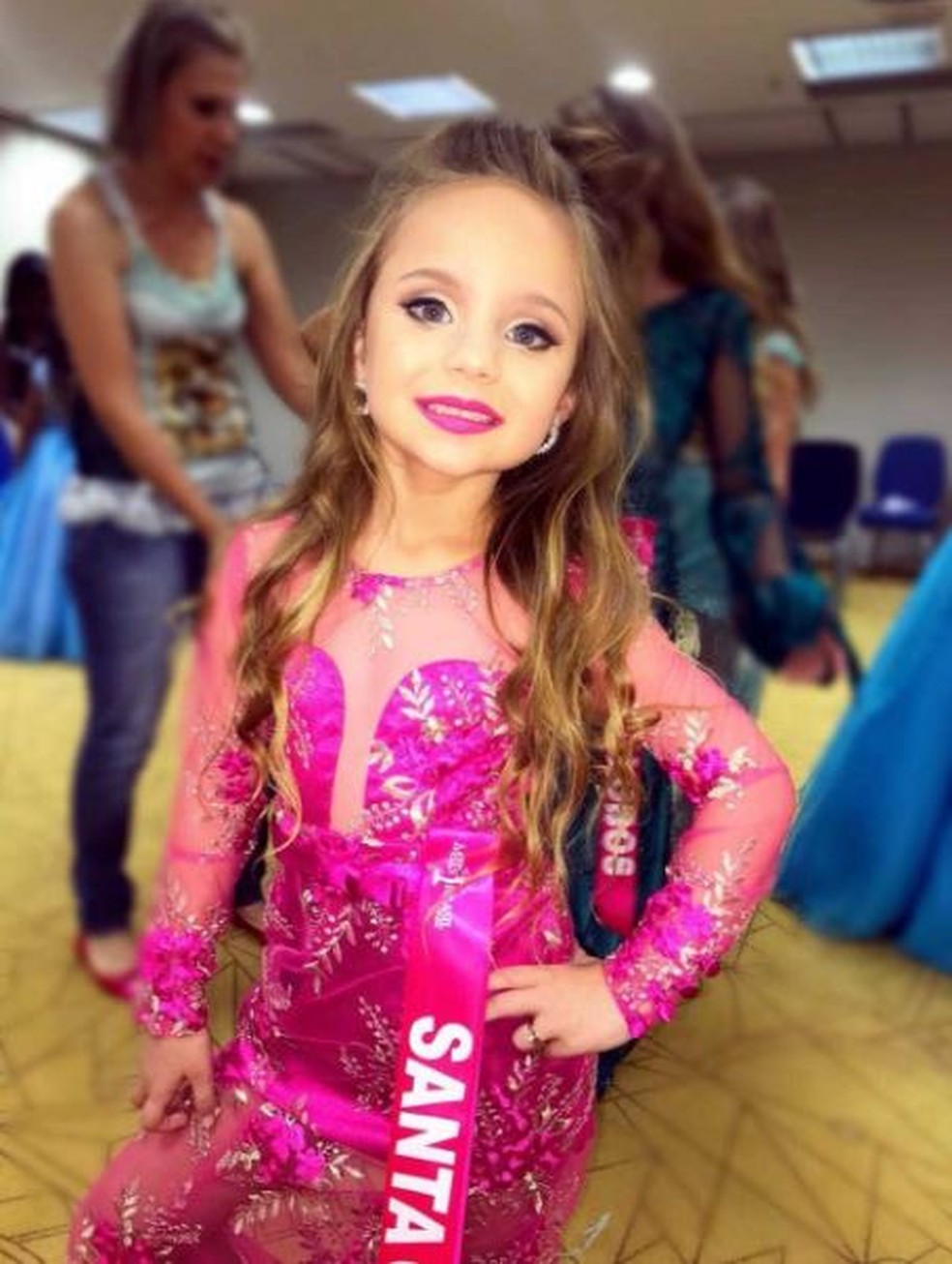 Postage Adulthood Dictation Catarinense de 6 anos fica em segundo lugar no Mini Miss Brasil | Santa  Catarina | G1