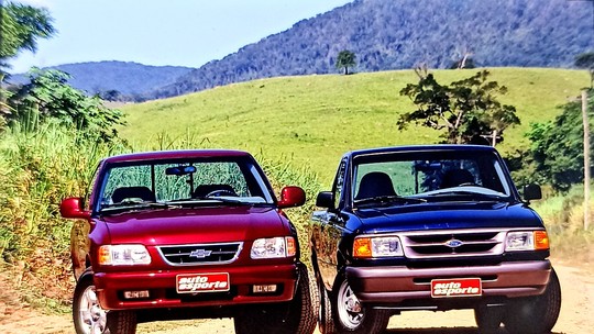 Comparativo de picapes 1997: Chevrolet S10 DLX 2.2 x Ford Ranger XL 2.3