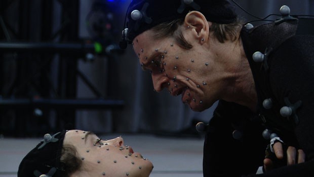 Willem Dafoe e Ellen Page interpretam cena do game 'Beyond: Two Souls' (Foto: Divulgação)