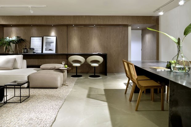 Décor leve, simples e atemporal no apartamento brasiliense (Foto: Fotos Edgard César/Divulgação)