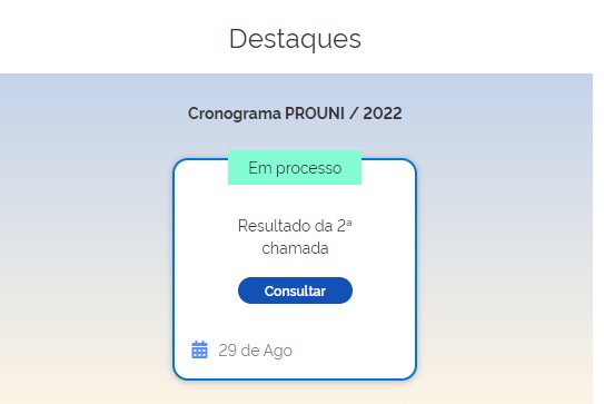 Prouni divulga resultados da 2ª chamada; candidatos relatam instabilidade no site do programa