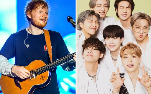 Ed Sheeran confirma participação em nova música do BTS