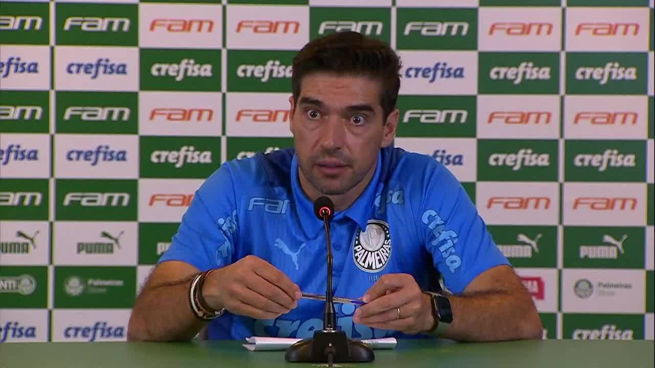 Veja a entrevista de Abel Ferreira após a vitória do Palmeiras sobre o Bragantino