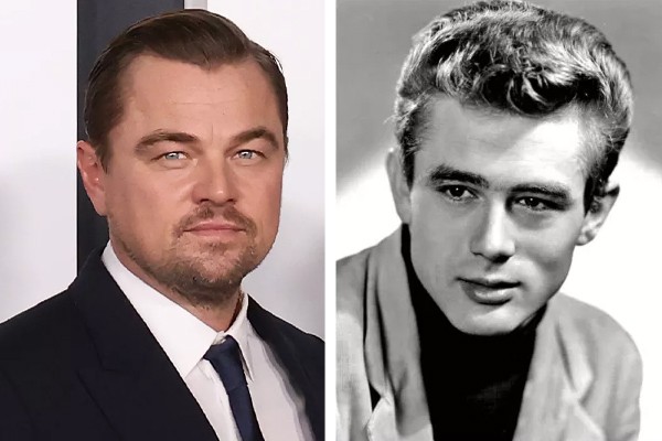Os atores Leonardo DiCaprio e James Dean (Foto: Getty Images)