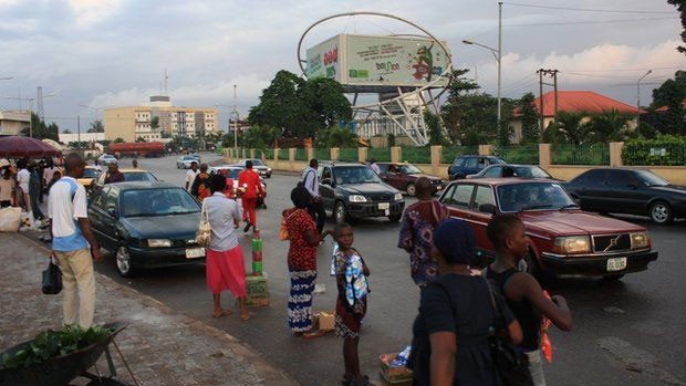  Benin City, na Nigéria, tornou-se polo de tráfico de humanos  (Foto: BBC)