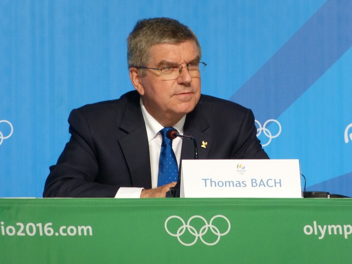 Thomas Bach,. presidente do Comitê Olímpico Internacional (Foto: Vicente Seda)