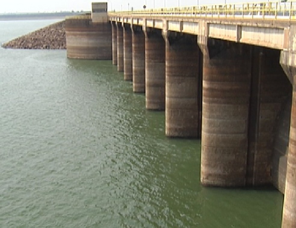 Hidrelétrica de Marimbondo — Foto: Reprodução / TV Tem