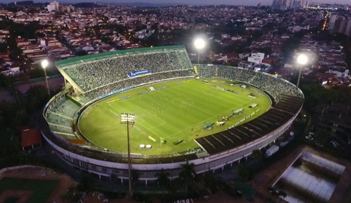 Estádio Brinco de Ouro, em Campinas (Foto: Reprodução / WS Imagens Aéreas)