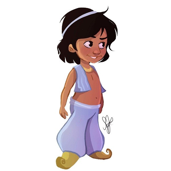 O Aladdin perderia de longe para esta versão da Jasmine (Foto: Frank Figueredo)