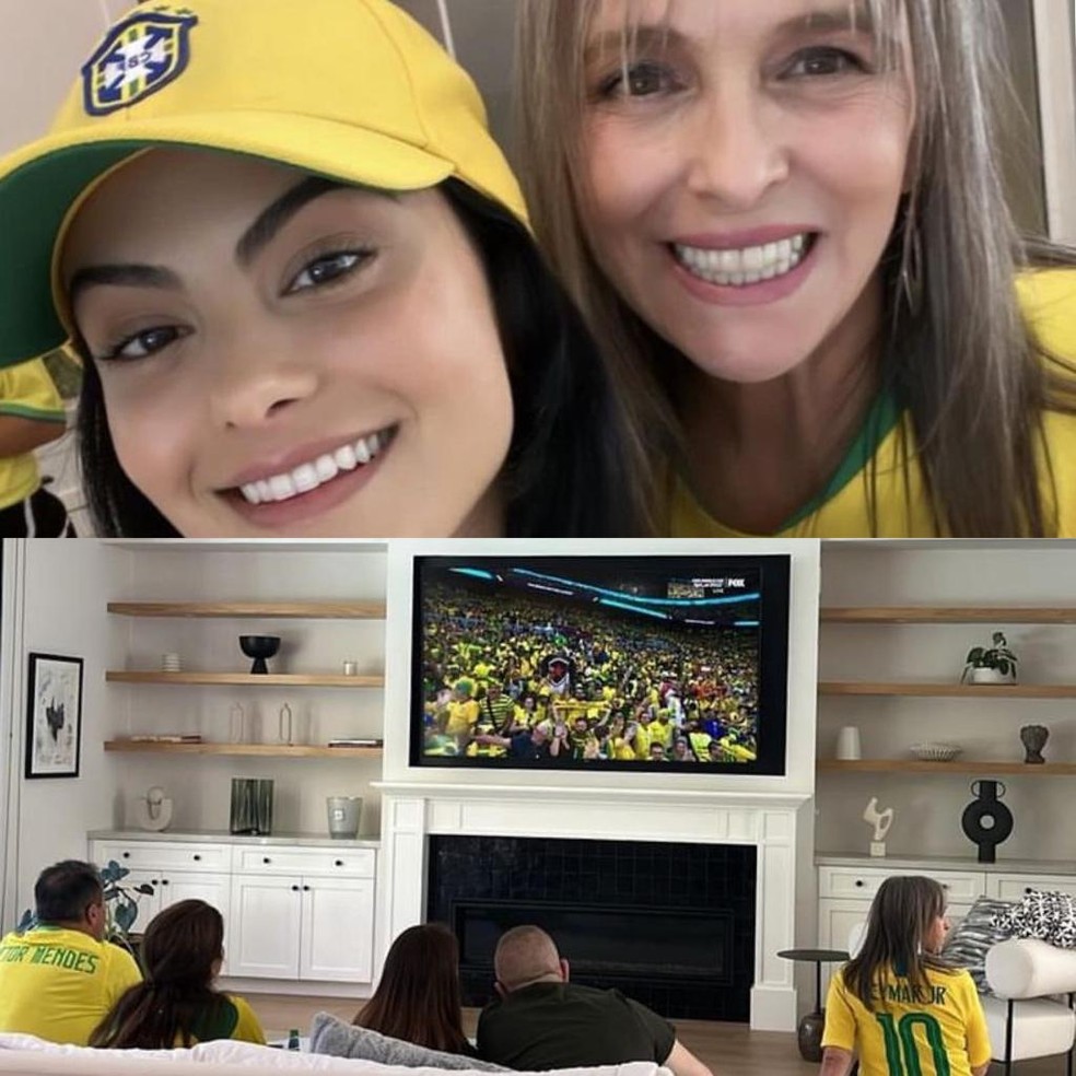 Camila Mendes é filha de brasileira — Foto: Reprodução/Instagram