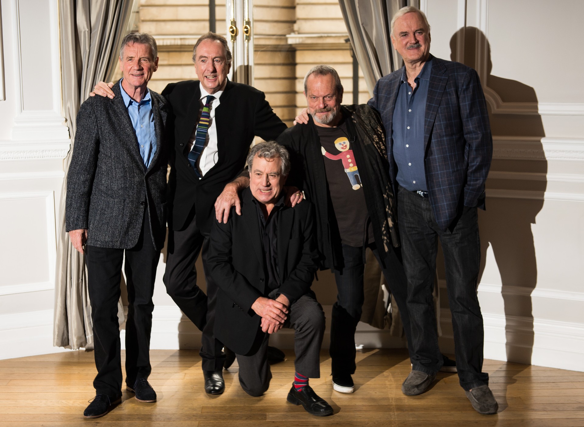 Os humoristas do Monty Python farão uma série de apresentações na Arena O2, em Londres, no mês de julho (Foto: Getty Images)