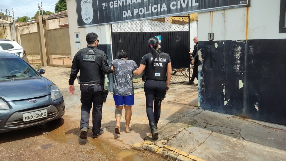 Suspeitos foram presos pelo sequestro e assassinato da jovem &mdash; Foto: Divulga&ccedil;&atilde;o/Pol&iacute;cia Civil