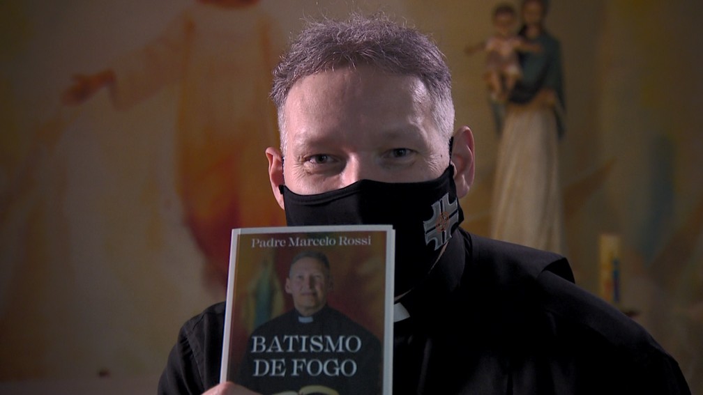 Novo livro de padre Marcelo Rossi traz narrativa pessoal de superação — Foto: Márcio Campos/EPTV