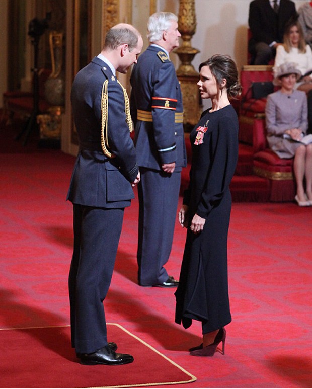 Príncipe William e Victoria Beckham (Foto: Getty Images)