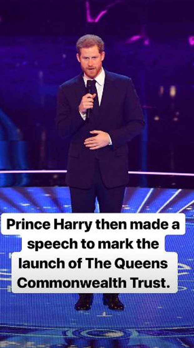 Principe Harry no aniversário de 92 anos da rainha Elizabeth II (Foto: Reprodução/Instagram)