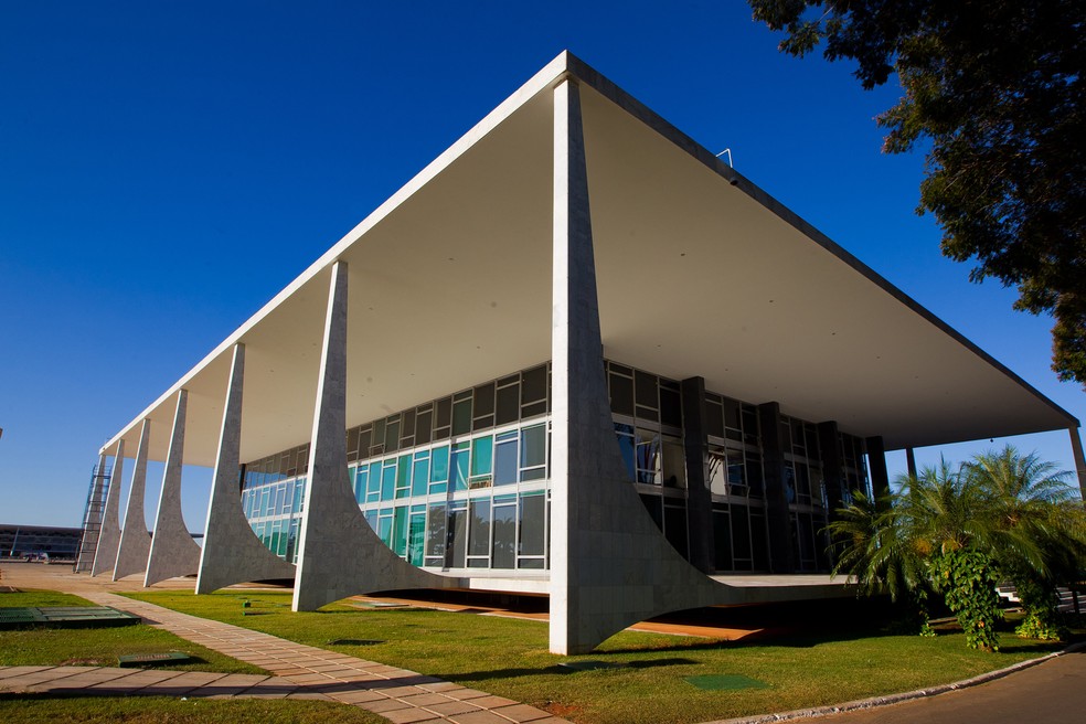 A sede do Supremo Tribunal Federal, em Brasília — Foto: STF/Dorivan Marinho