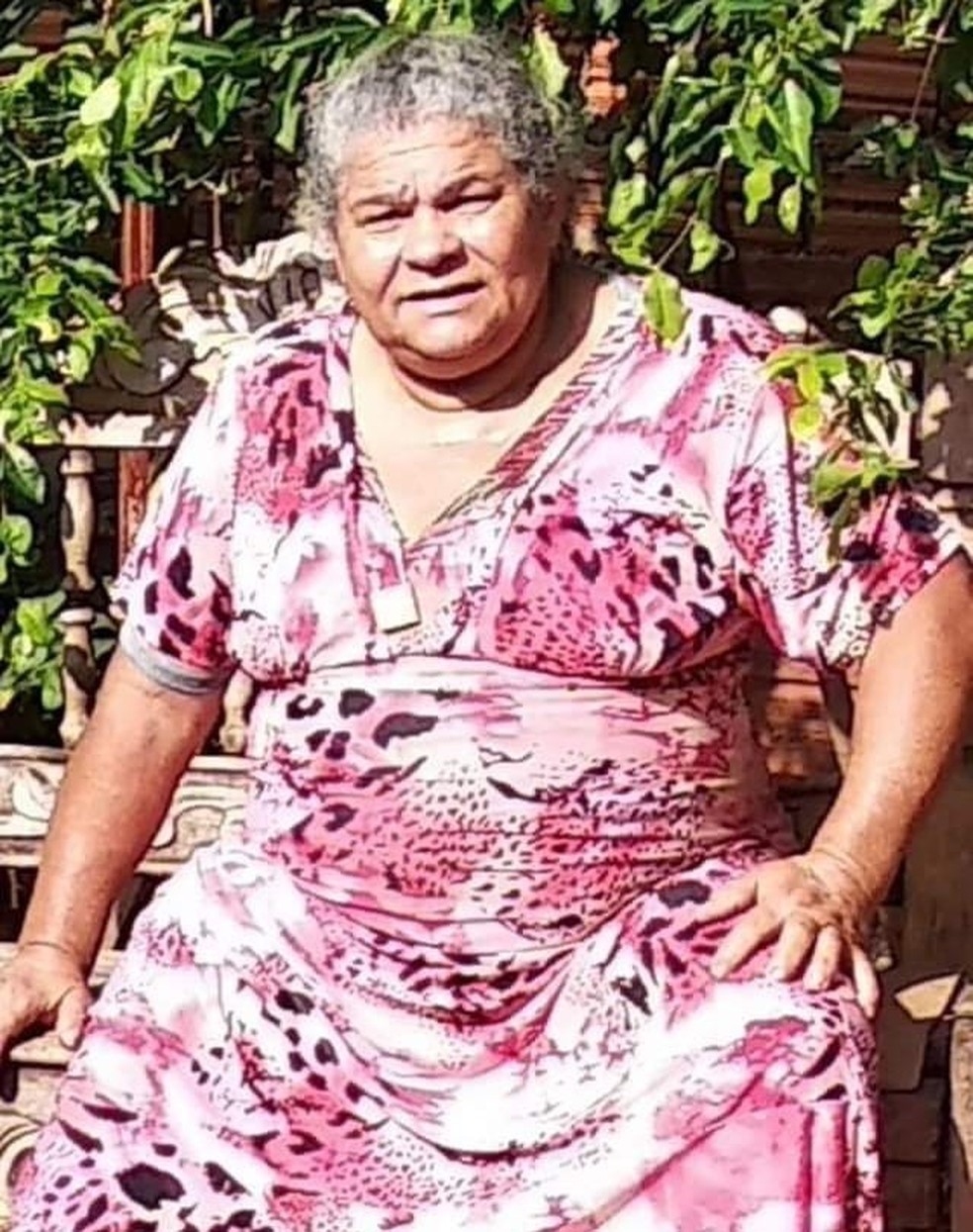 Segundo familiares, roupas achadas no corpo e numa bolsa foram reconhecidas como sendo parecidas com as da mulher de 63 anos que despareceu em 30 de maior — Foto: Arquivo pessoal