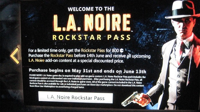 L.A. Noire foi o primeiro jogo a apresentar o modelo de Season Pass que conhecemos hoje (Foto: IGN)