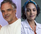Ângelo Antonio e Bárbara Reis | Globo
