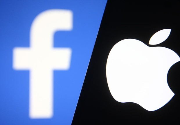 facebook, apple, logos (Foto: SOPA Images/Getty Images)