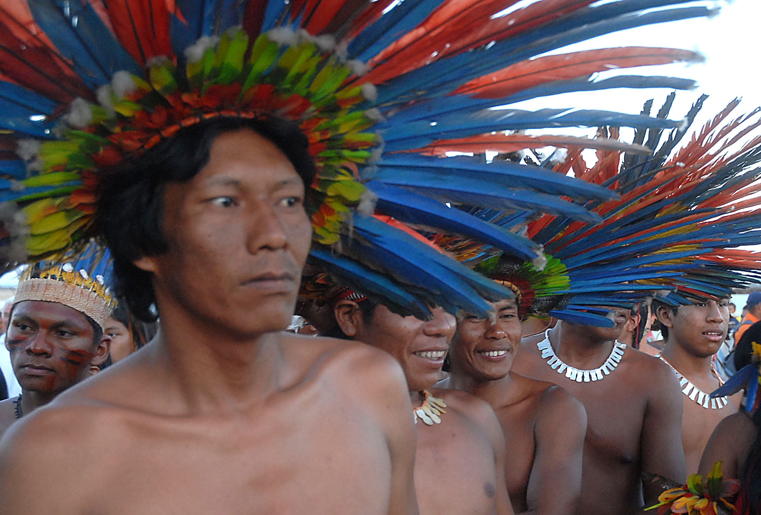 Índios da etnia Bororo (Foto: Wikimedia Commons )