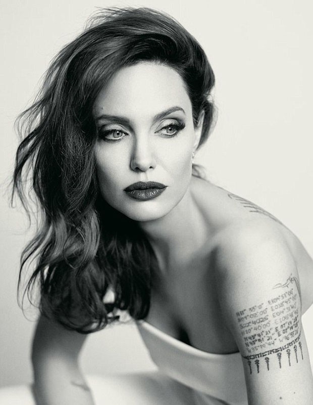 Angelina Jolie (Foto: Mathieu César para Guerlain/Divulgação)