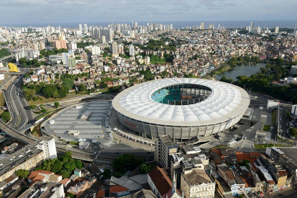 Jogo do Brasil contra a Venezuela serÃ¡ na Arena Fonte Nova, em Salvador, nesta terÃ§a (18) â?? Foto: DivulgaÃ§Ã£o/Secom PMS