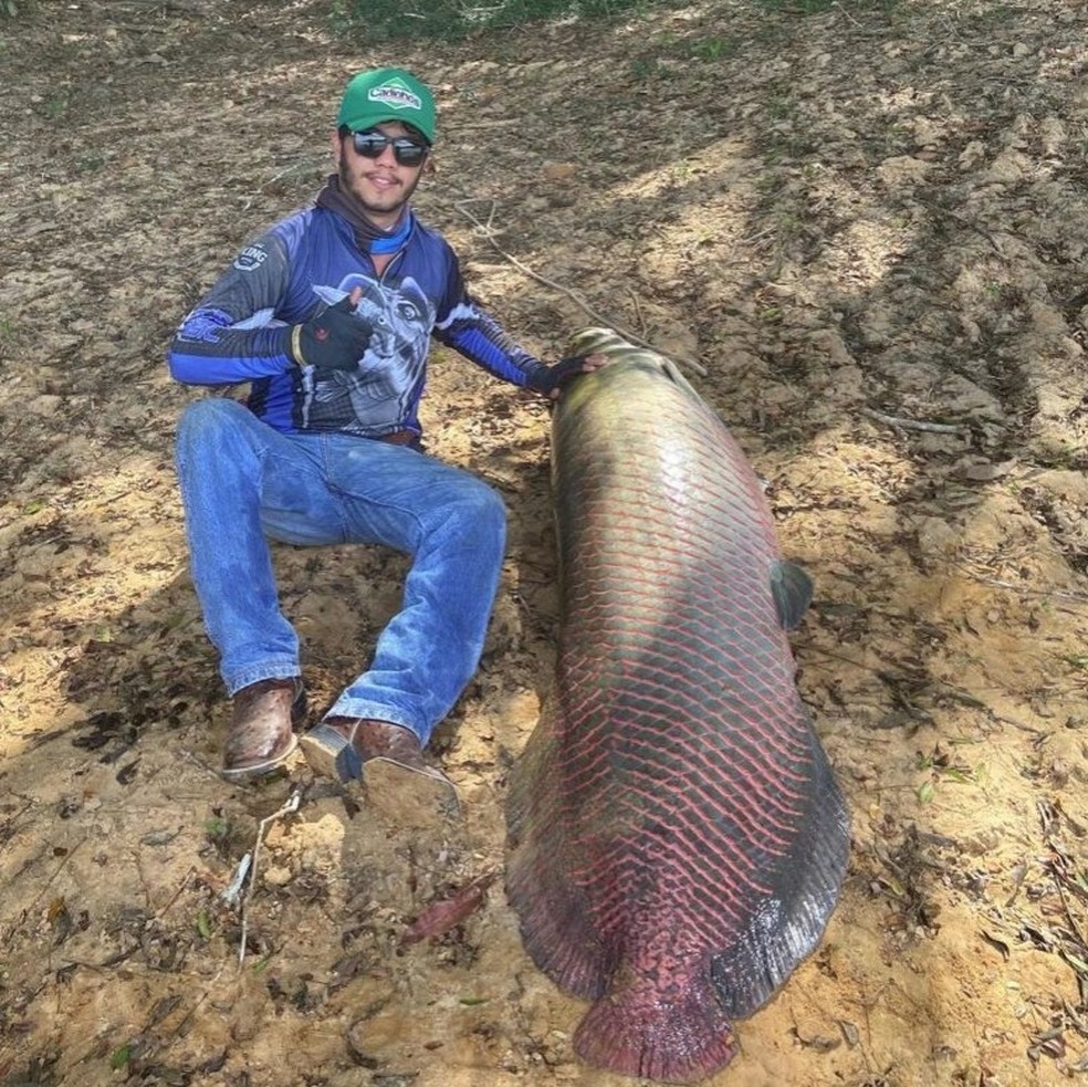 Thiago Napolitano já participou de vários eventos de pesca no estado — Foto: Arquivo pessoal/Thiago Napolitano