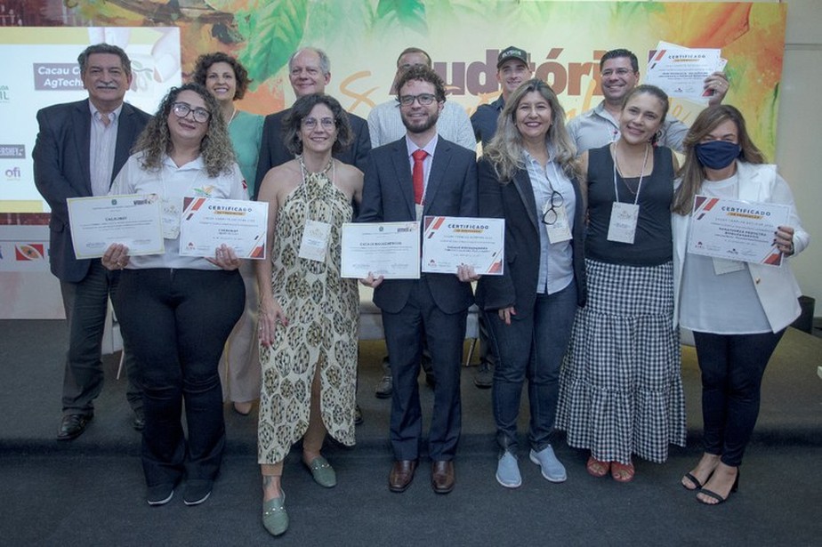 Vencedoras receberam premiação em dinheiro dos patrocinadores: Associação Nacional das Indústrias Processadoras de Cacau e Associação Brasileira da Indústria de Chocolates, Amendoim e Balas