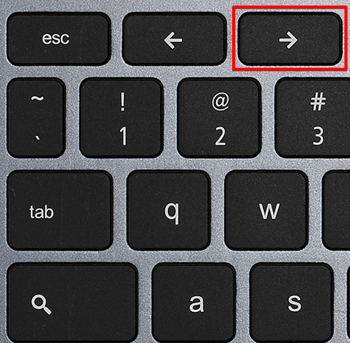 Avançar funciona como atalho de teclado para a função de mesmo nome disponível no Chrome e em apps (Foto: Divulgação/Acer)