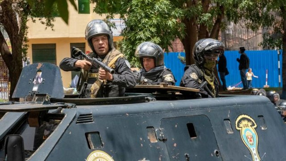 O governo do Peru decretou estado de emergência na capital, Lima, devido aos protestos contra a presidente Dina Boluarte, que causaram pelo menos 42 mortes nas últimas semanas. — Foto: GETTY IMAGES