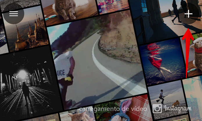 Adicionando um arquivo no Video Upload to Instagram (Foto: Felipe Alencar/TechTudo)